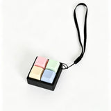 Macaron Keyboard Fidget Toy - Mechanical Switch Stress Relief Keychain, Portable EDC Clicker for Anxiety, ADHD & Focus, Mini Keyboard Fidget with Lanyard, Cute Sensory Gift for Teens & Adults, Relieve Stress Anywhere